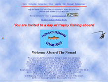 Tablet Screenshot of lakeontariofishingcharters.net